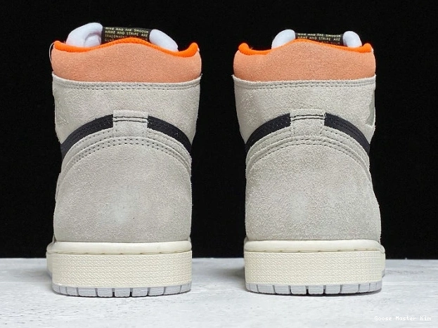 1 Grey OG Retro Neutral Jordan High 555088-018 Air 0611